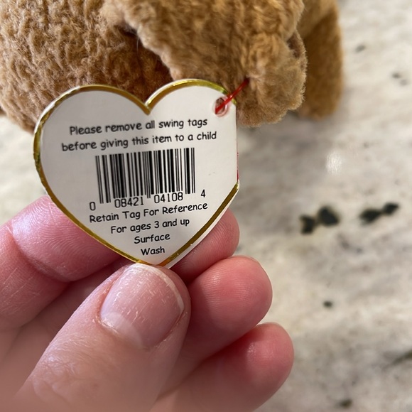 TY Beanie Baby Original Tuffy Dog - Picture 7 of 8